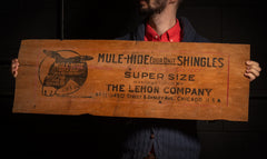 Jackass thumbnail for Mule Hide Shingles at Industrial Artifacts