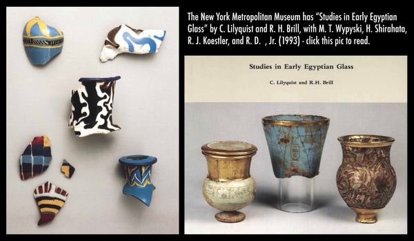 New York Met Museum Studies in Early Egyptian Glass