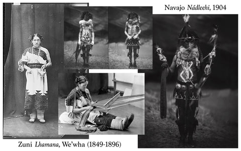 Navajo's Nádleehi and Zuni's Lhamana representative We’wha