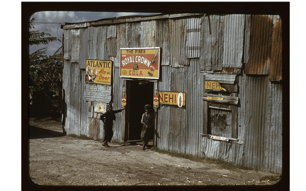 RC Cola and Nehi in African American juke joint, circa 1941