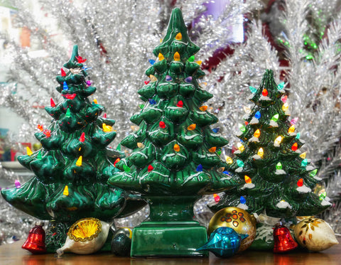 Are vintage ceramic Christmas trees worth a lot of money?