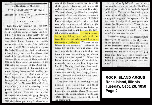 The Rock Island Argus (Rock Island, Illinois) 28 Sep 1858, Tue Page 2