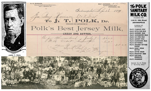 James T Polk's Best Jersey Milk