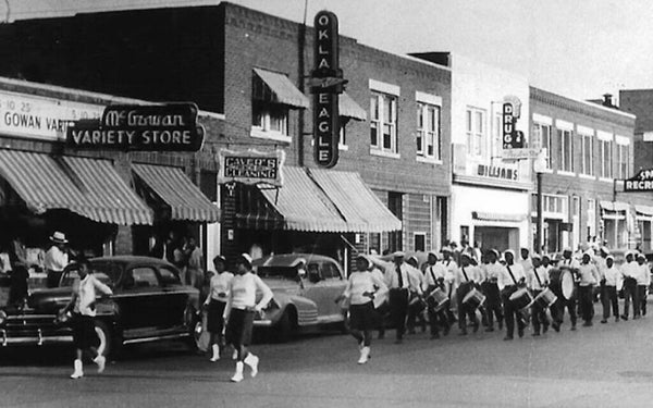 Tulsa, Oklahoma parade before the massacre in 1921