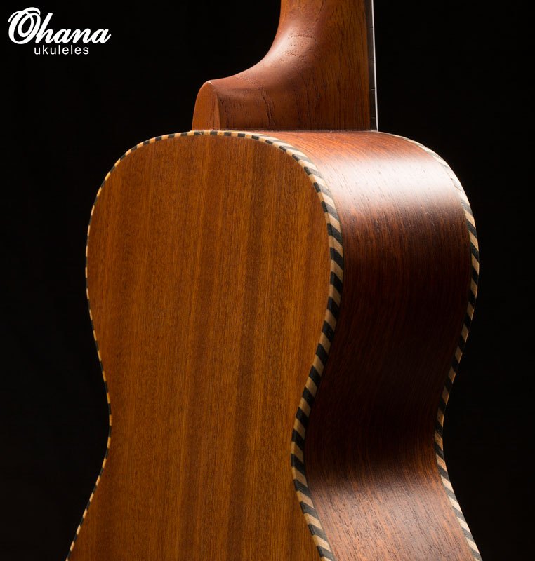 Ohana ukuleles nunes style rope binding