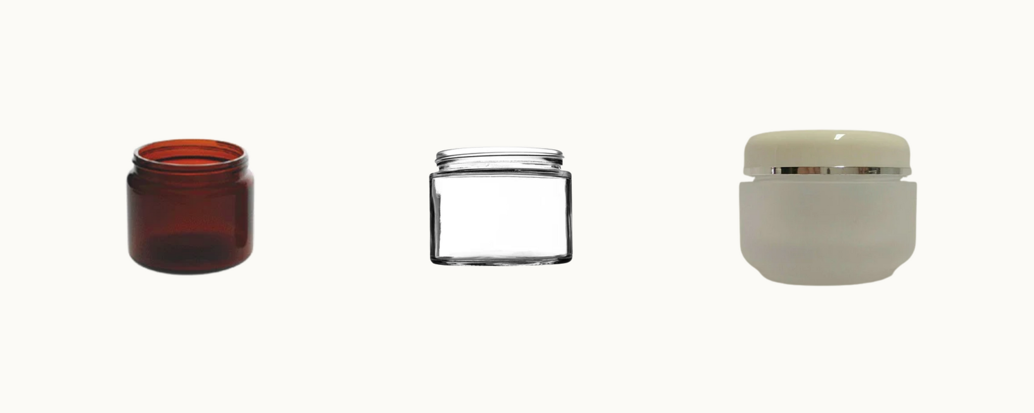 cosmetic jars