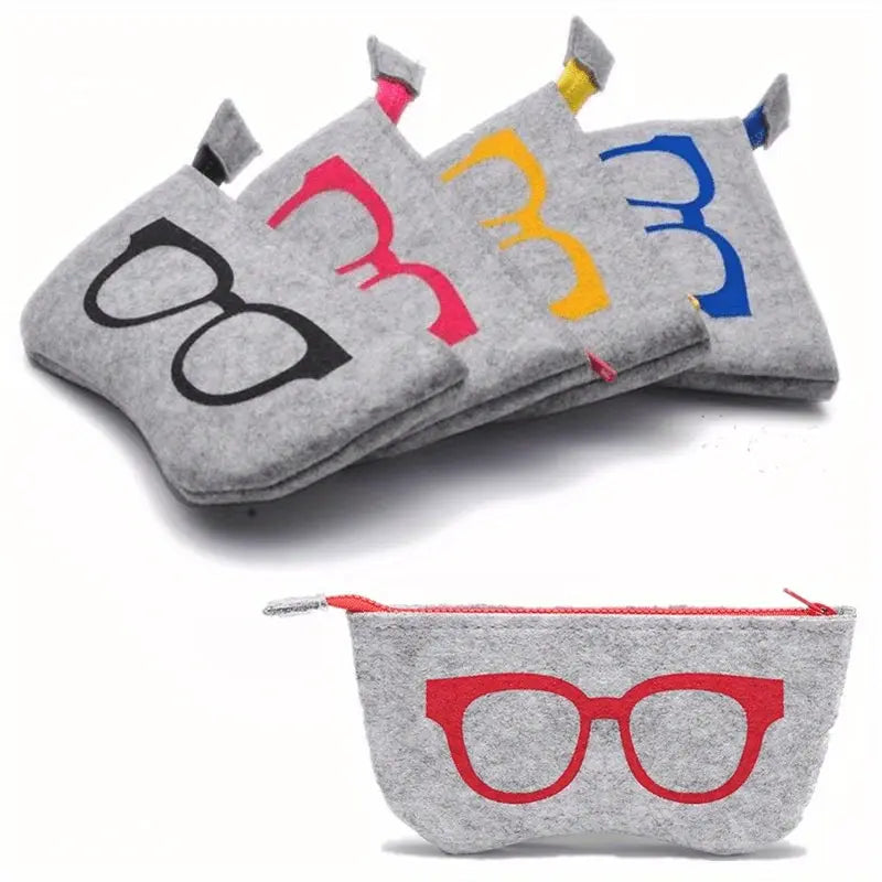 Cutest Colorful Eyeglass Case