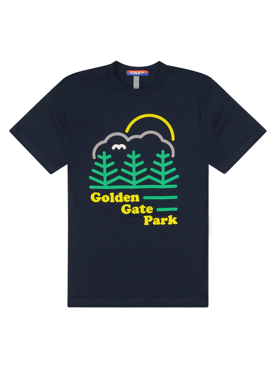 Golden Gate Park Unisex Tee Navy