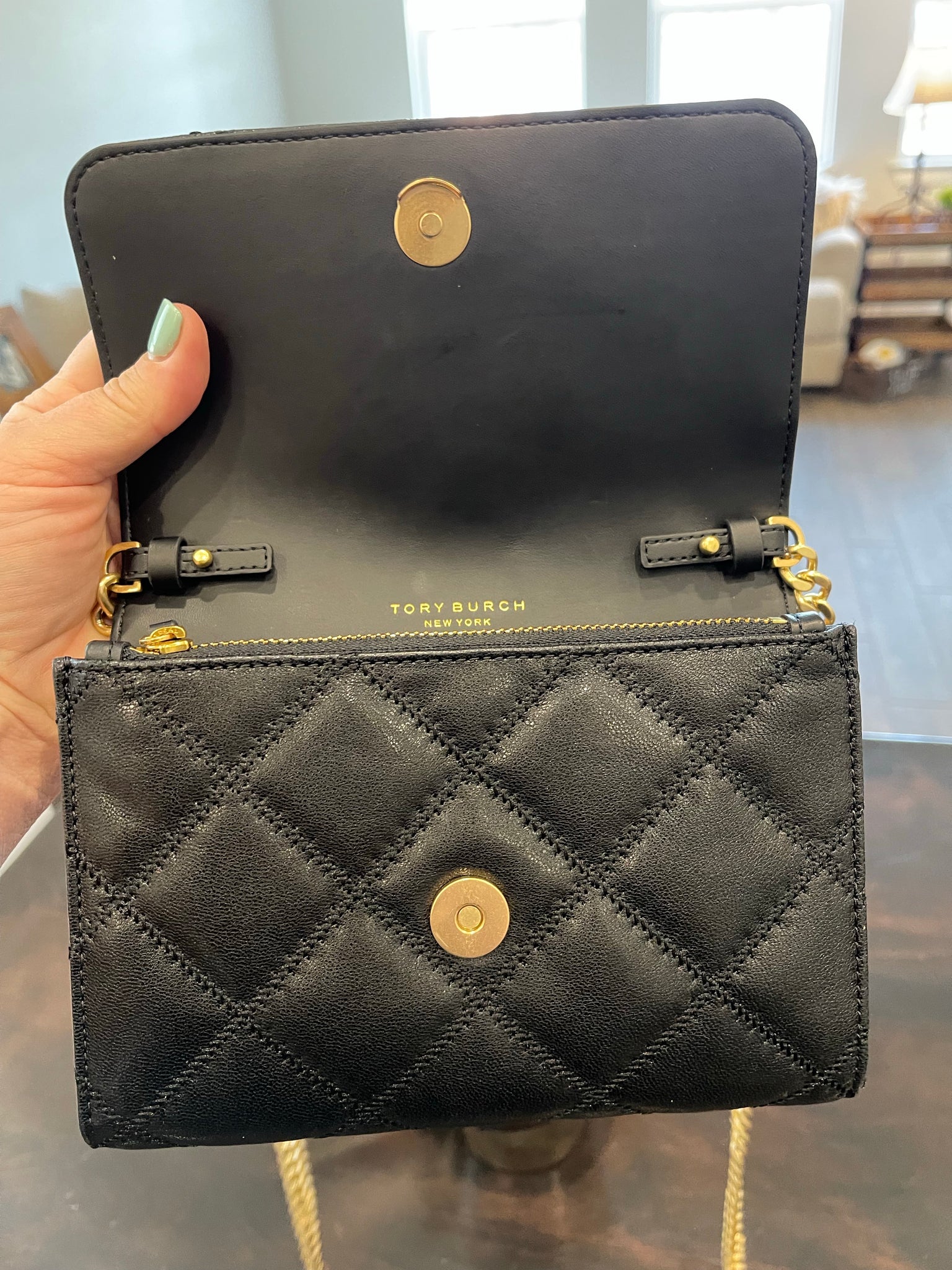 tory burch willa chain wallet