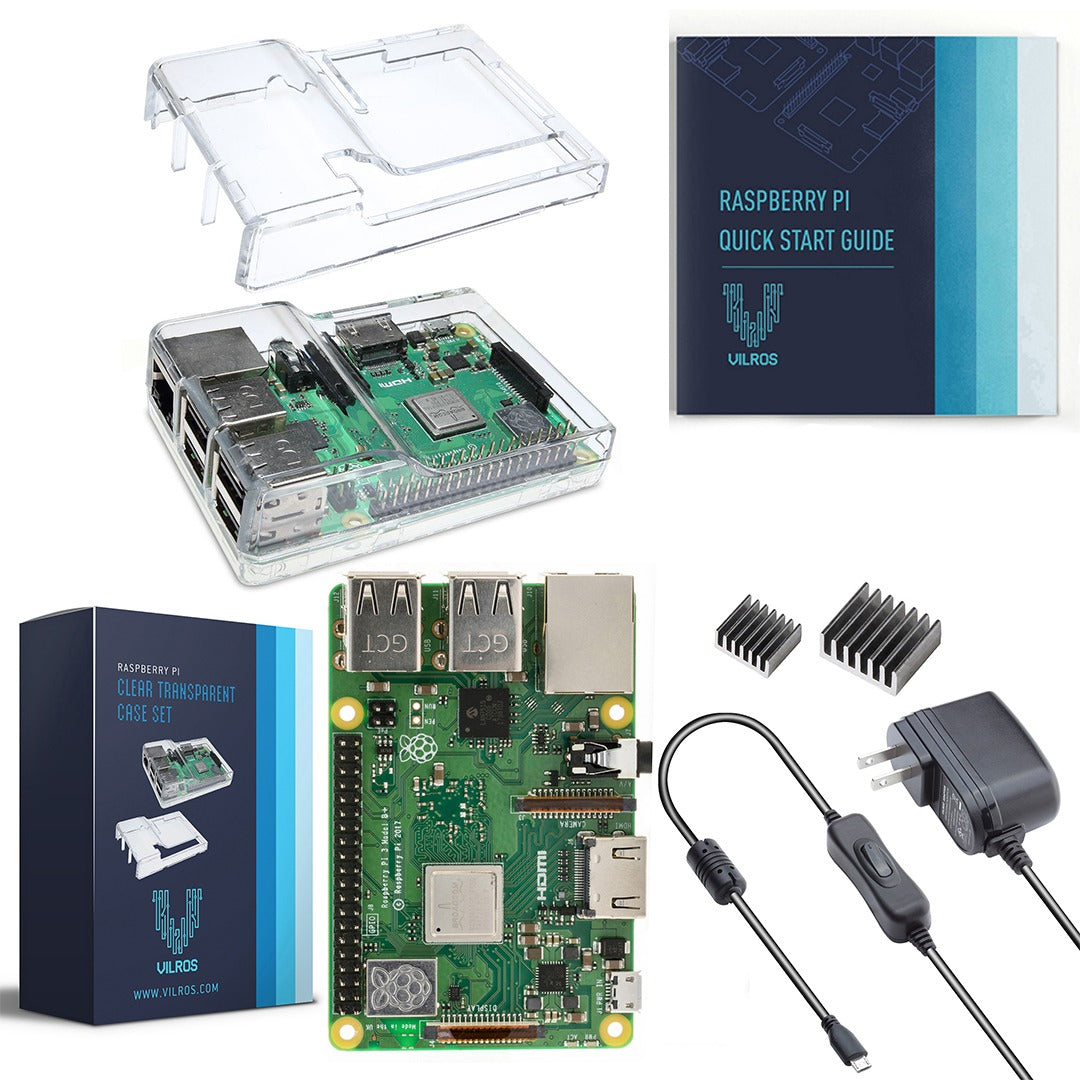 Vilros Raspberry Pi 3 Model B Plus Basic Starter Kit