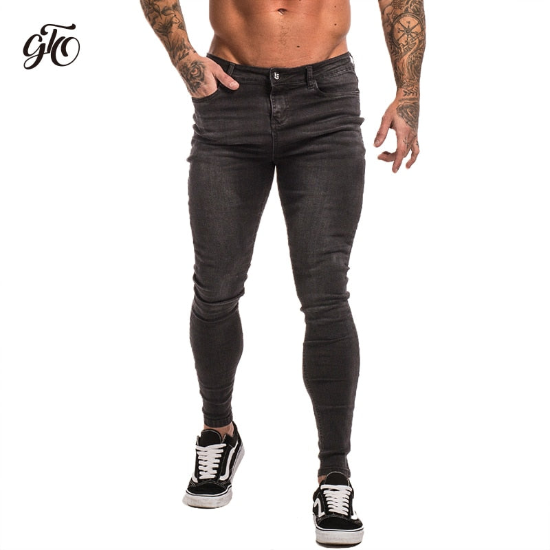 grey skinny pants mens