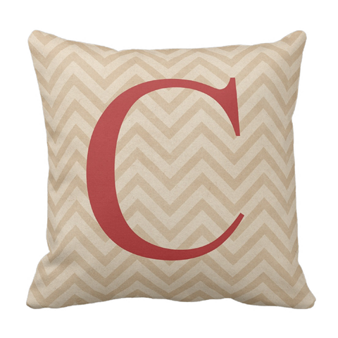 Monogram Pillows Personalized Home Decor