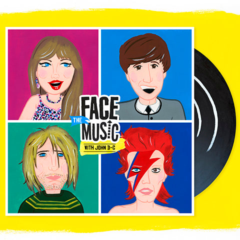 Face The Music Draw your Favourite Musician Workshop