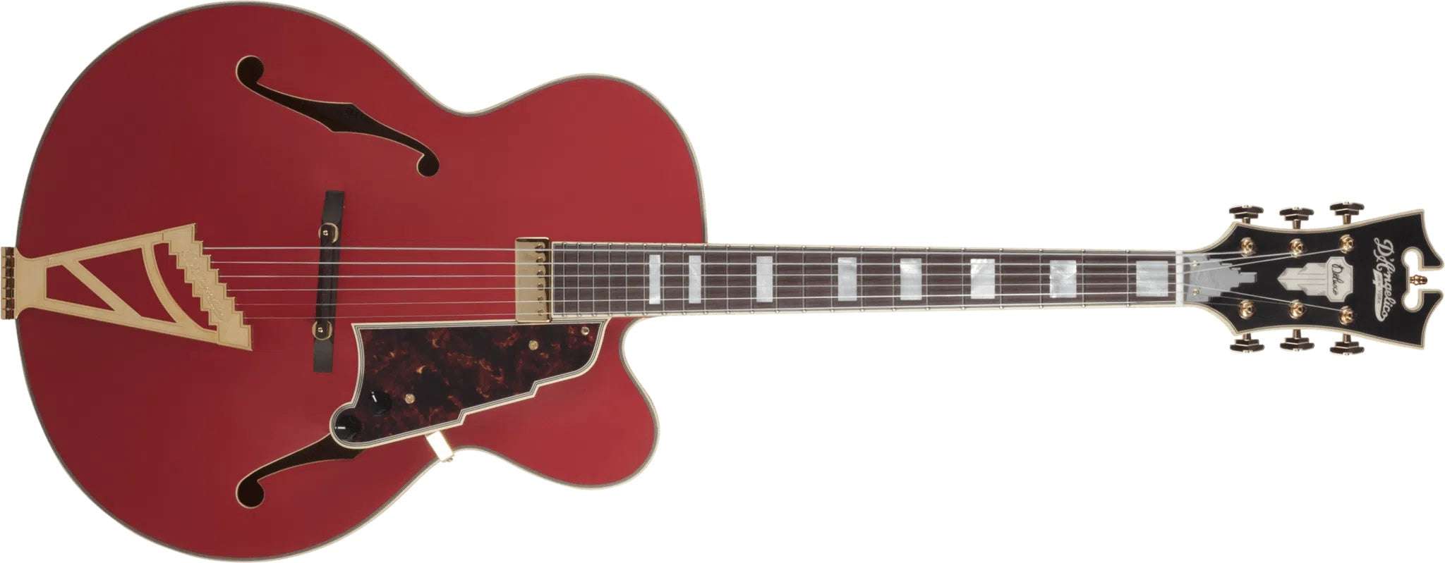 D'Angelico DELUXE EXL-1- Matte Cherry, Electric Guitar for sale at Richards Guitars.