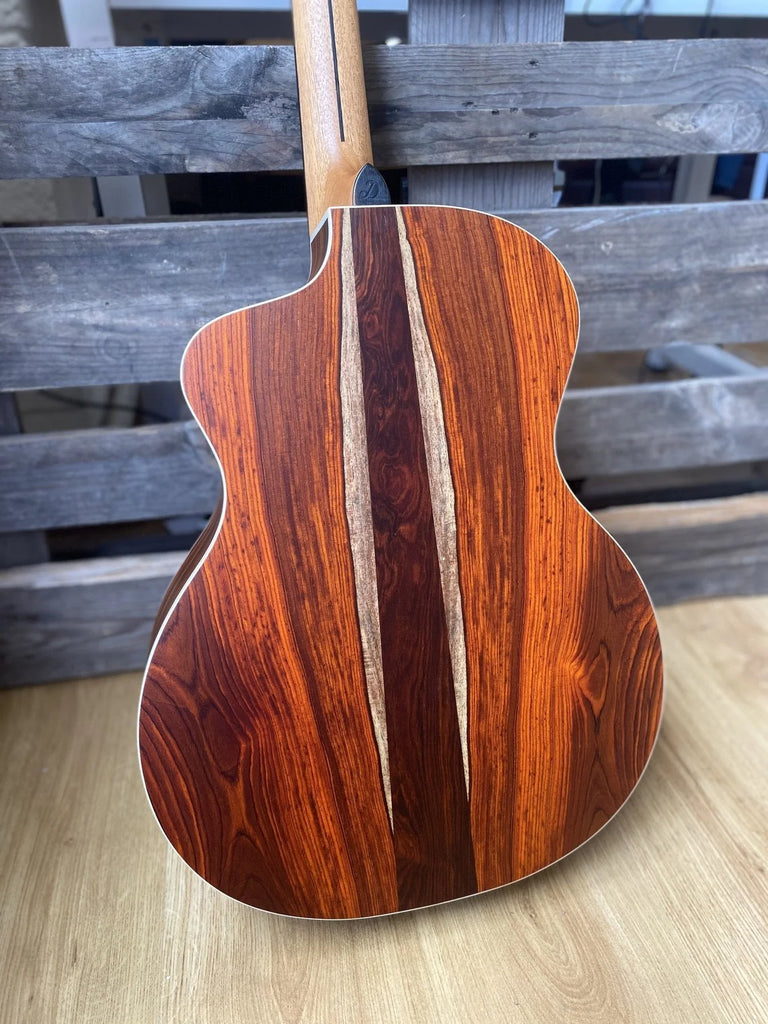 Cocobolo 3 by Dowina Guitars - Another example of what I call the trio plate