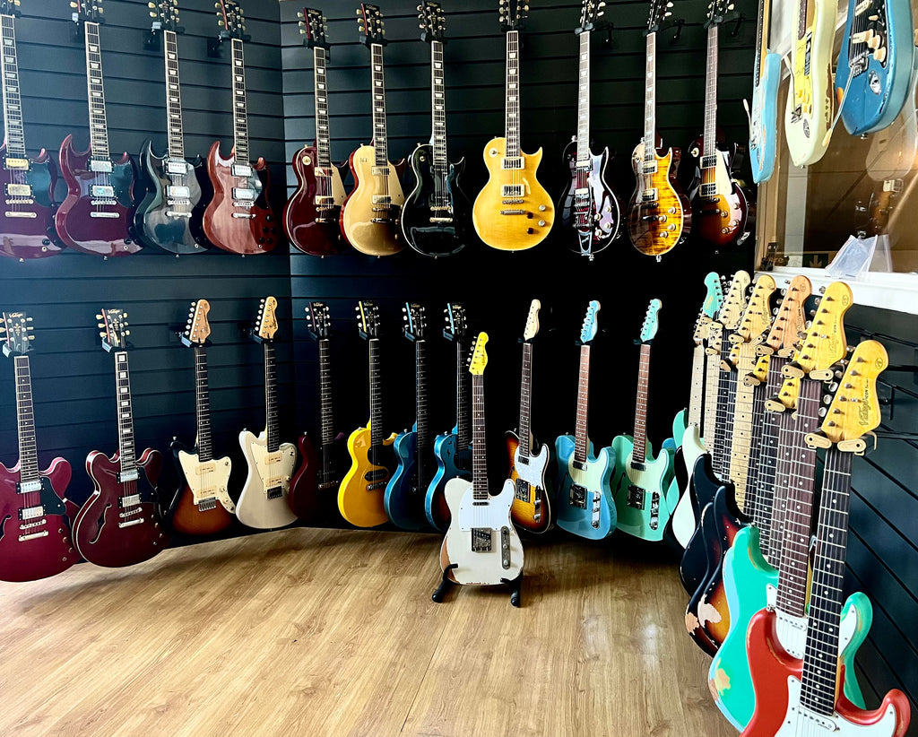 Vintage Brand Guitars Showroom Stratford Upon Avon Warwickshire