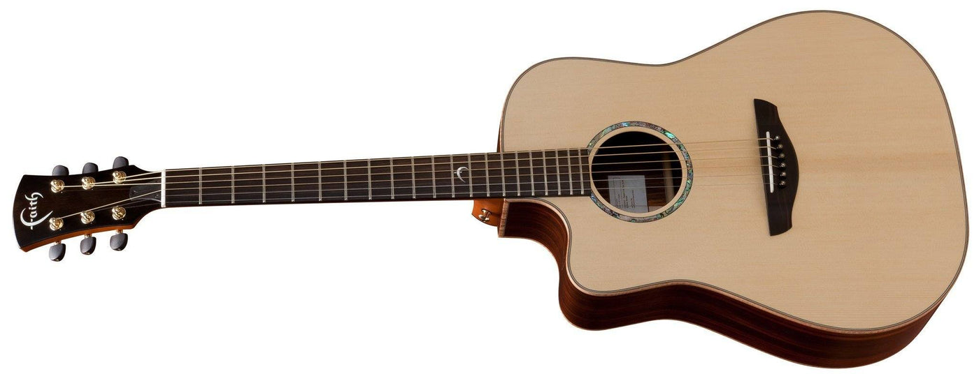 faith saturn cutaway electro acoustic guitar