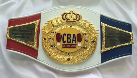 boxing custom belt