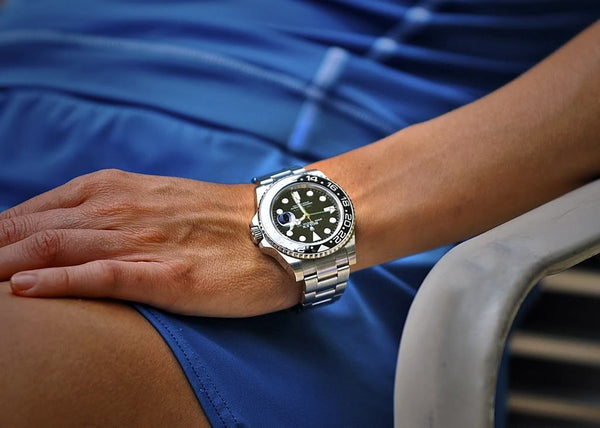 women wearing rolex watches