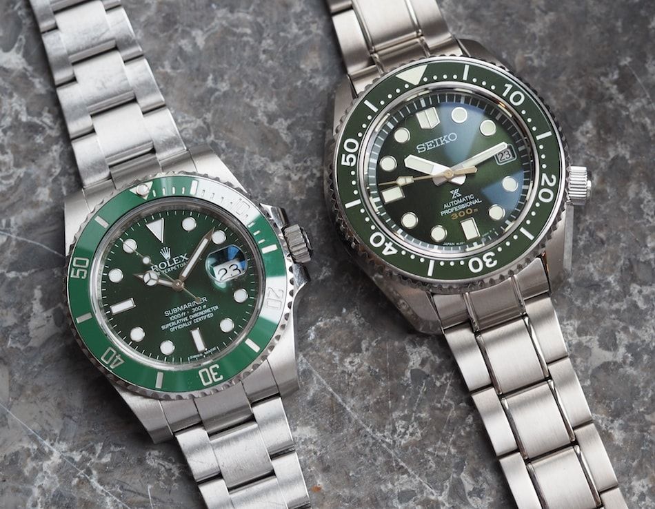 seiko and rolex