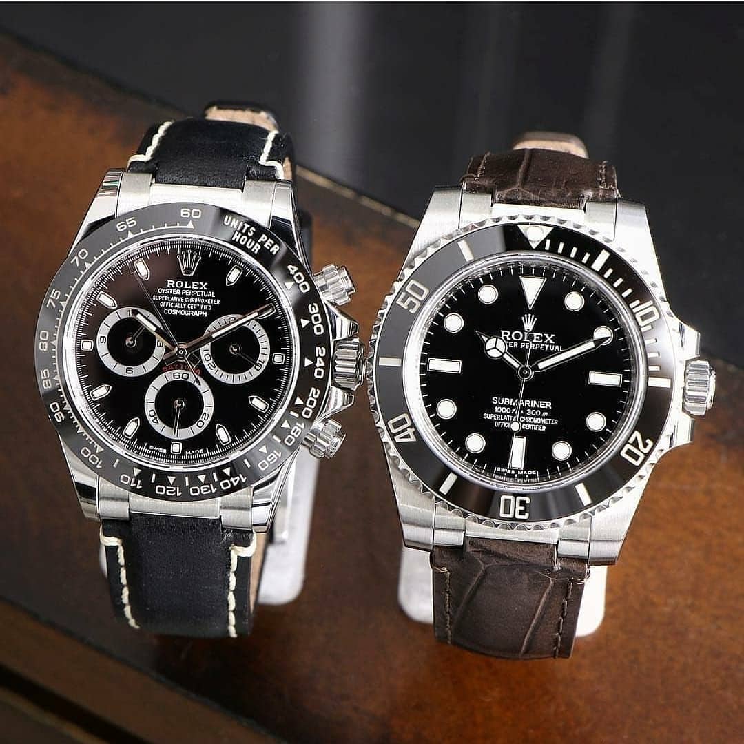 Rolex Daytona and Submariner leather watch band