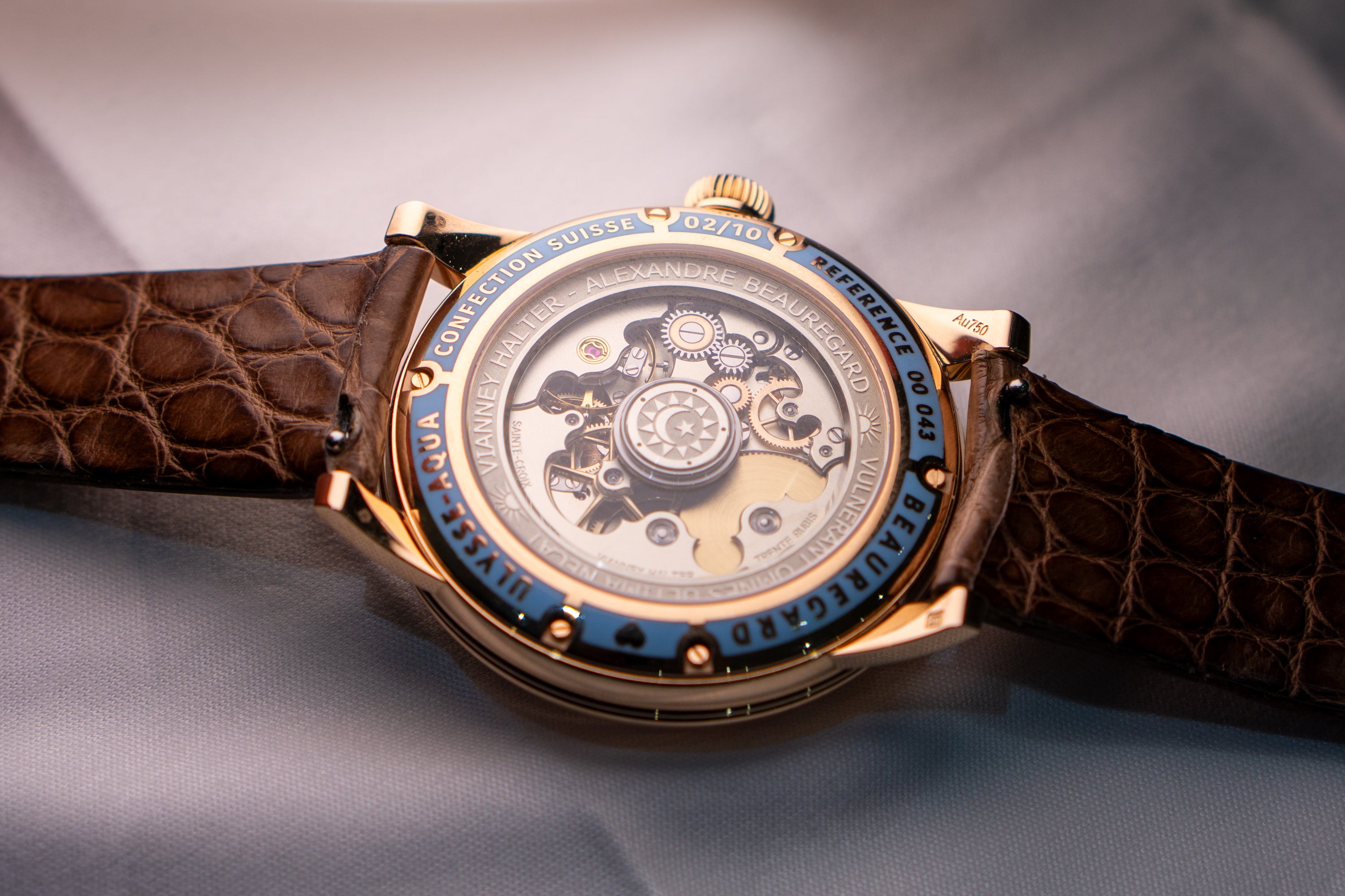 Beauregard Ulysse Movement Caseback