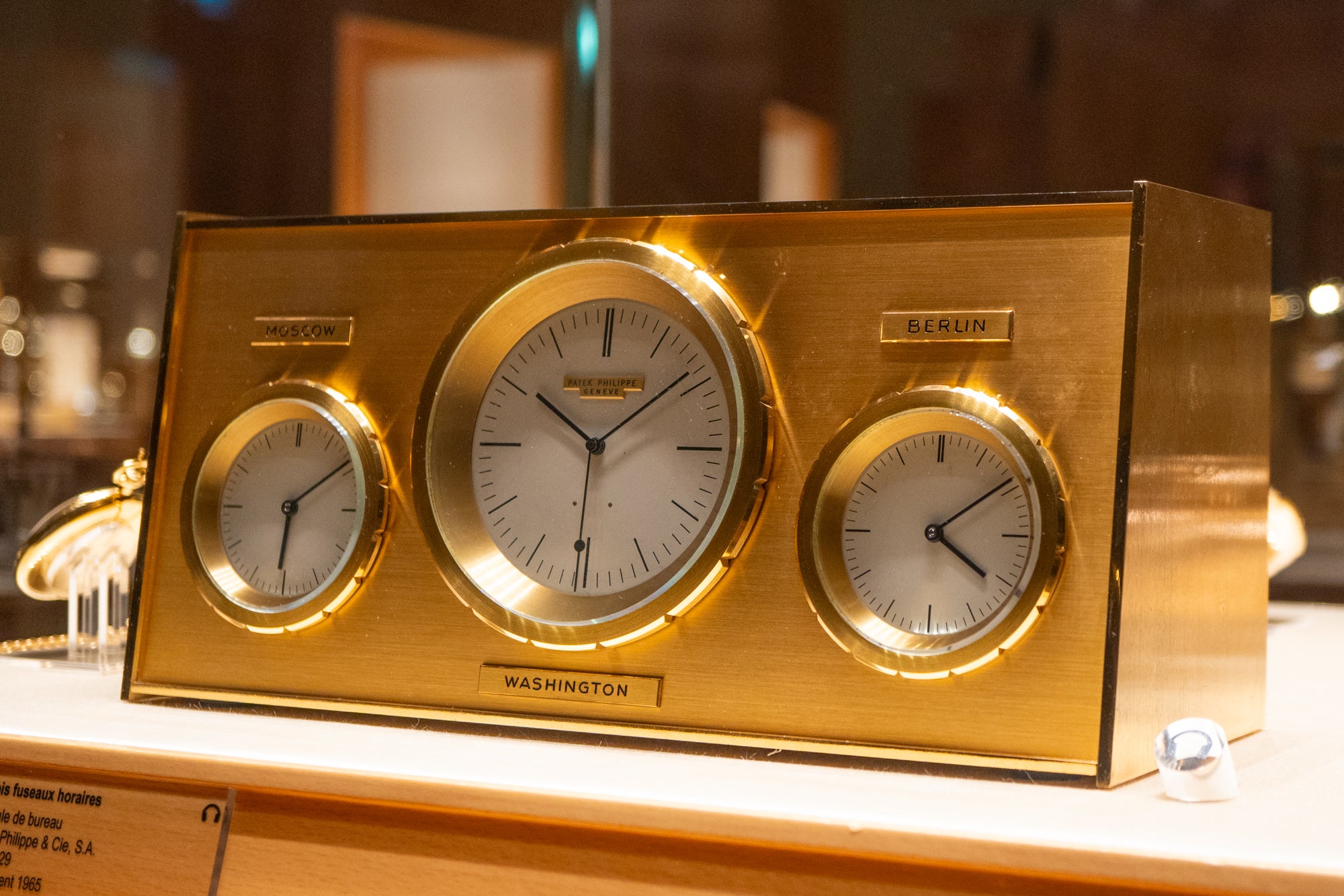 JFK's Patek Philippe Clock