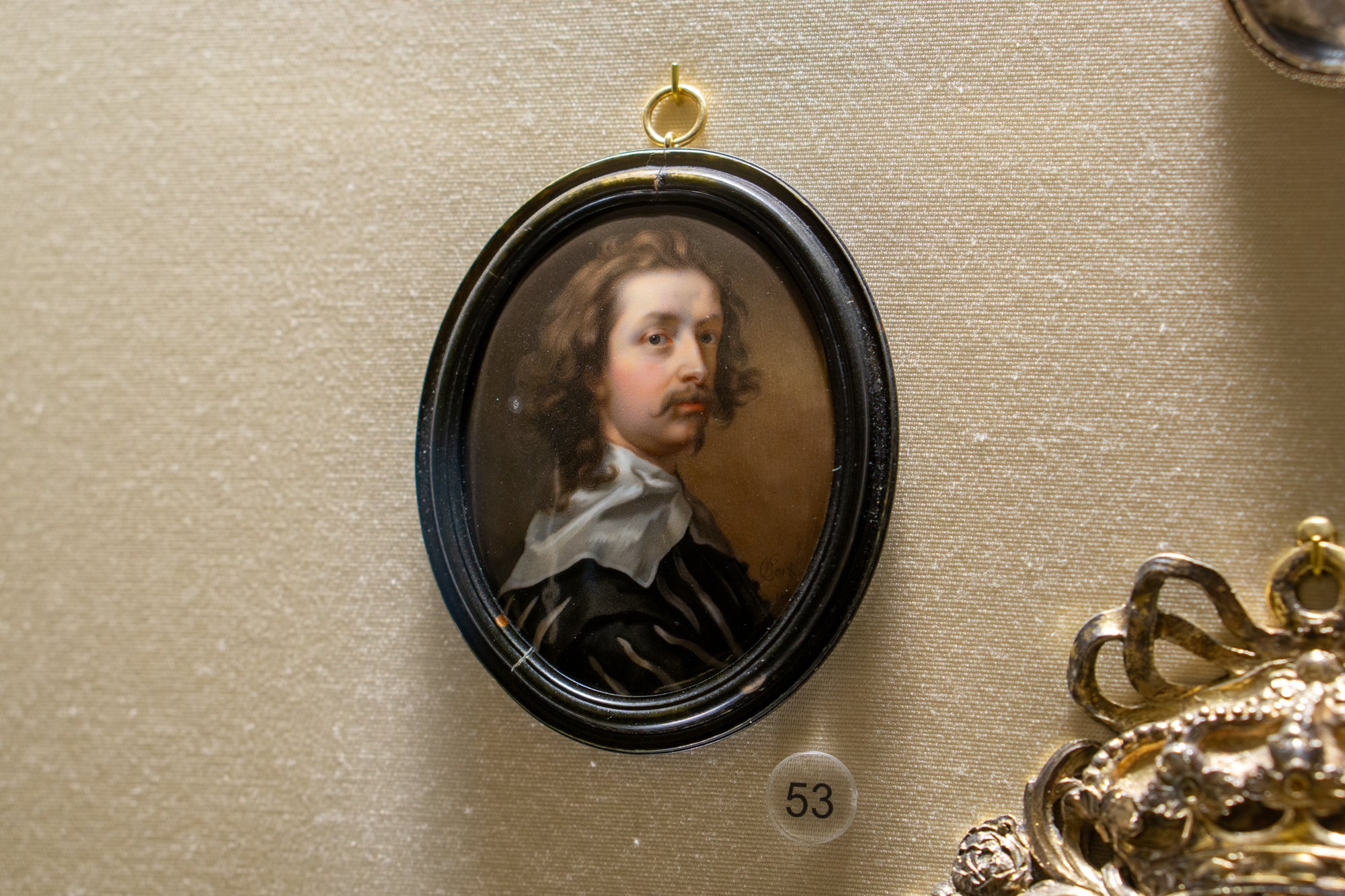 Miniature Enamel Portrait