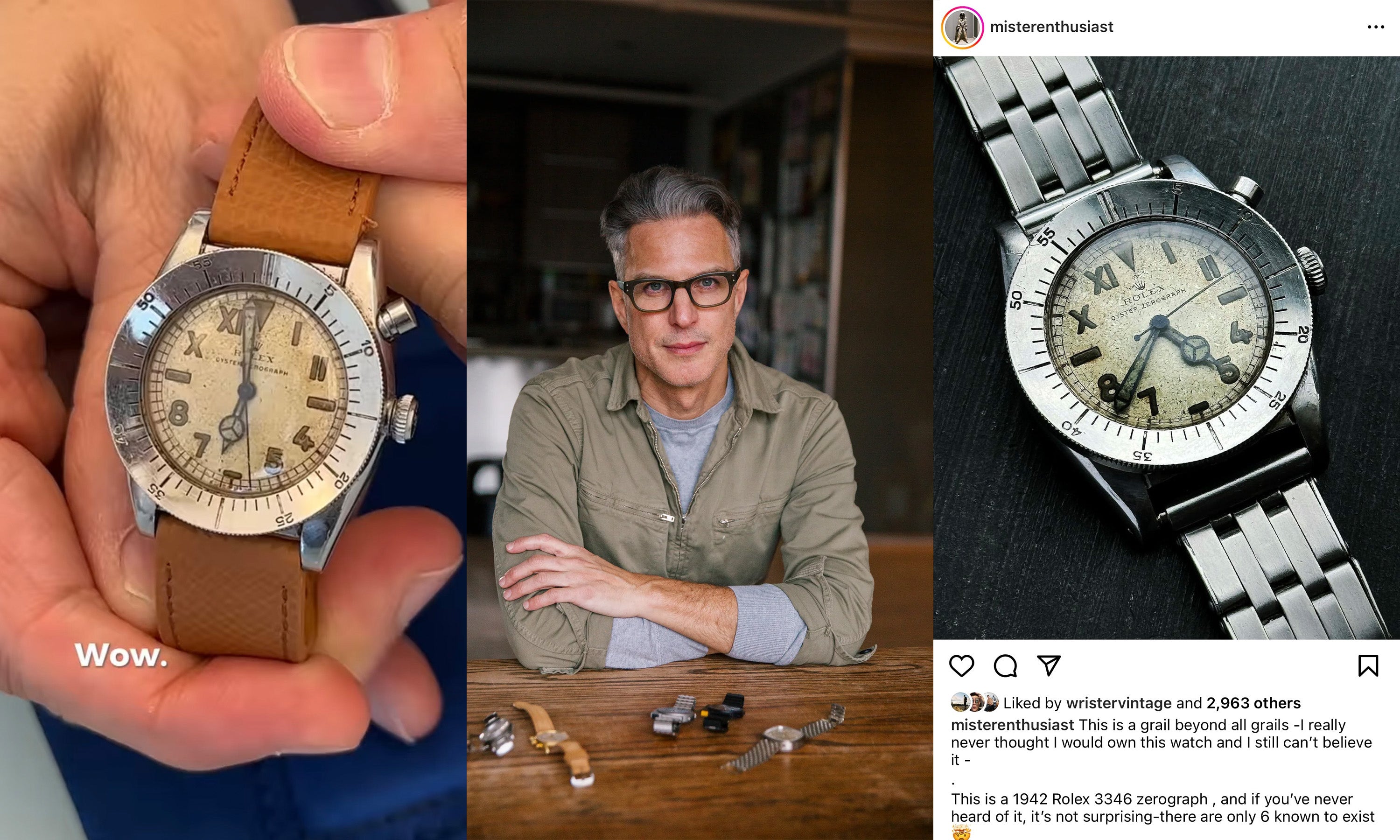 Phil Toledano Rolex Zerograph Auction