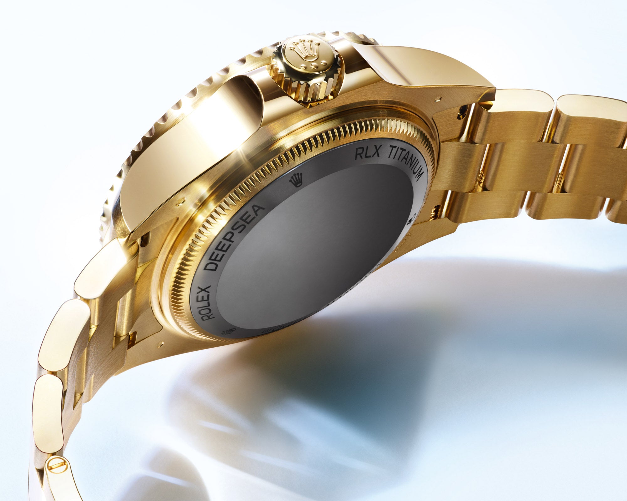 Rolex Gold Deepsea Titanium Caseback