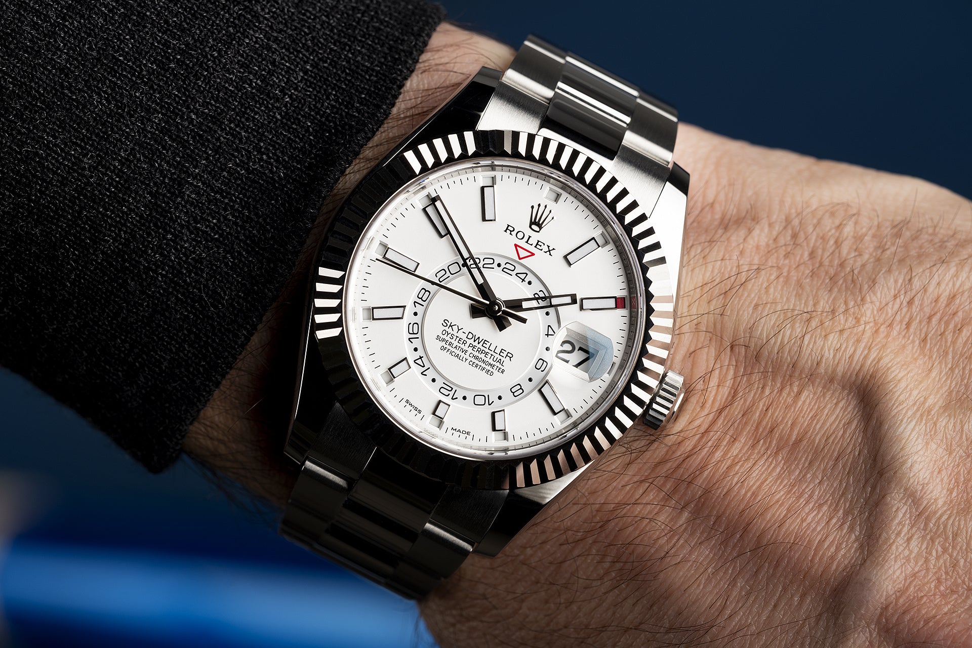 Rolex Sky-Dweller with White Dial