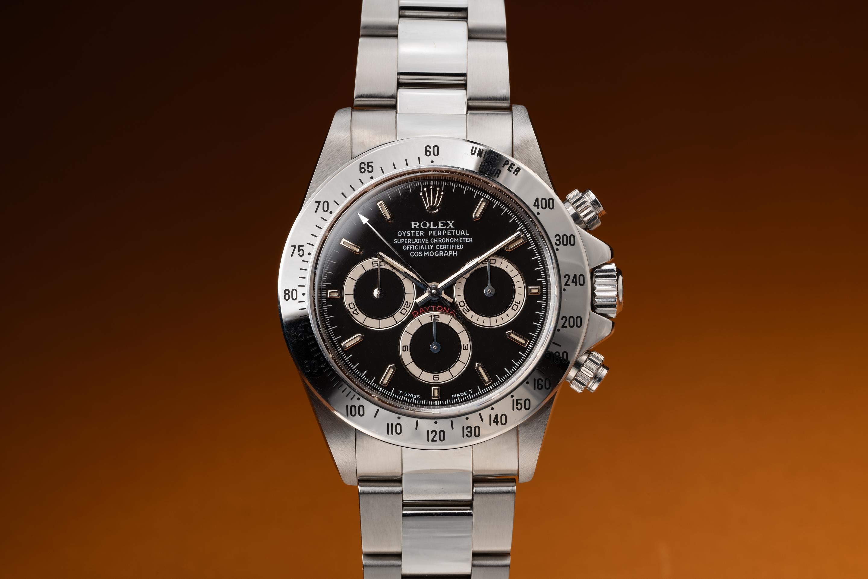 Rolex Daytona 16520 Black Dial Zenith