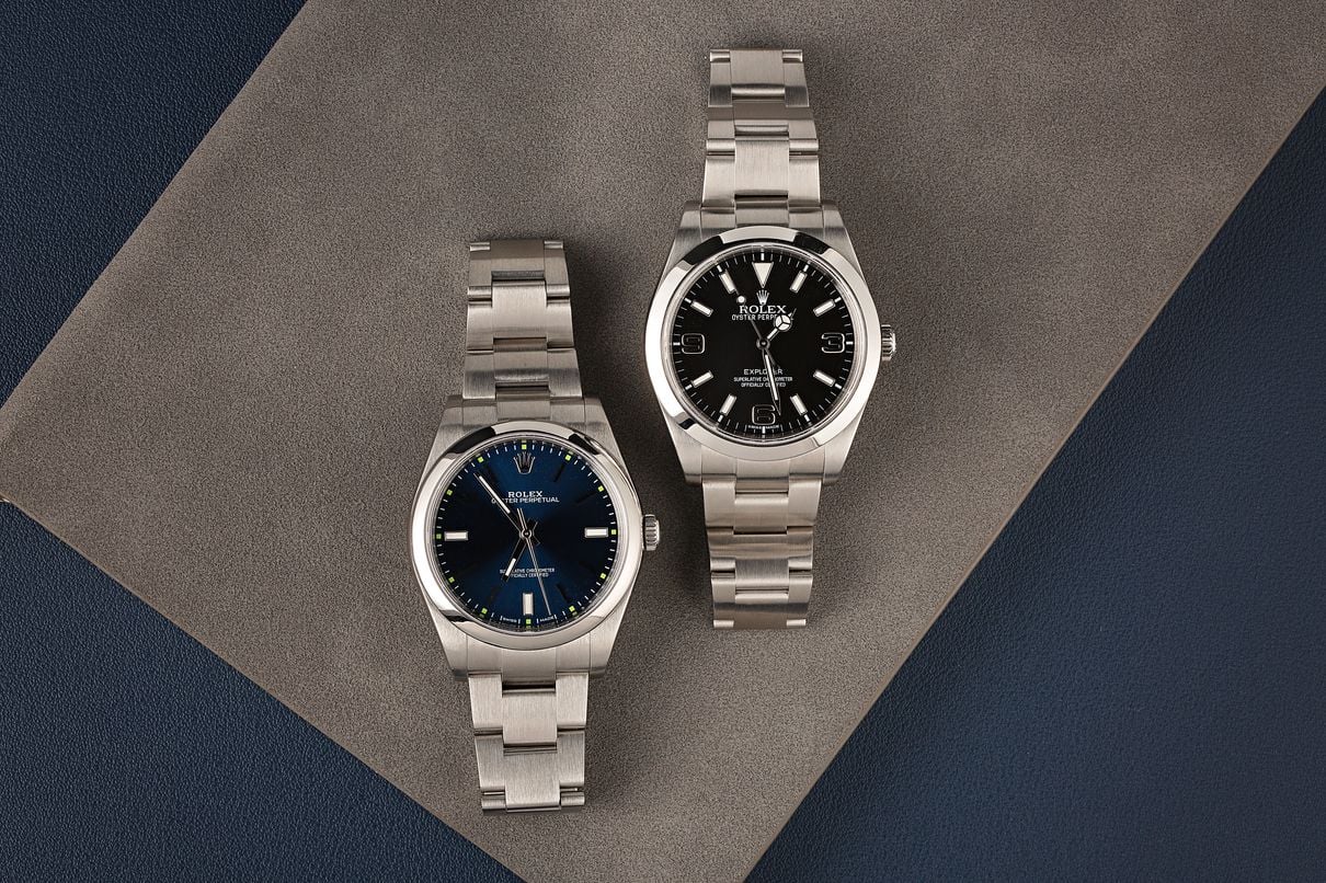 Rolex Oyster Perpetual and Explorer