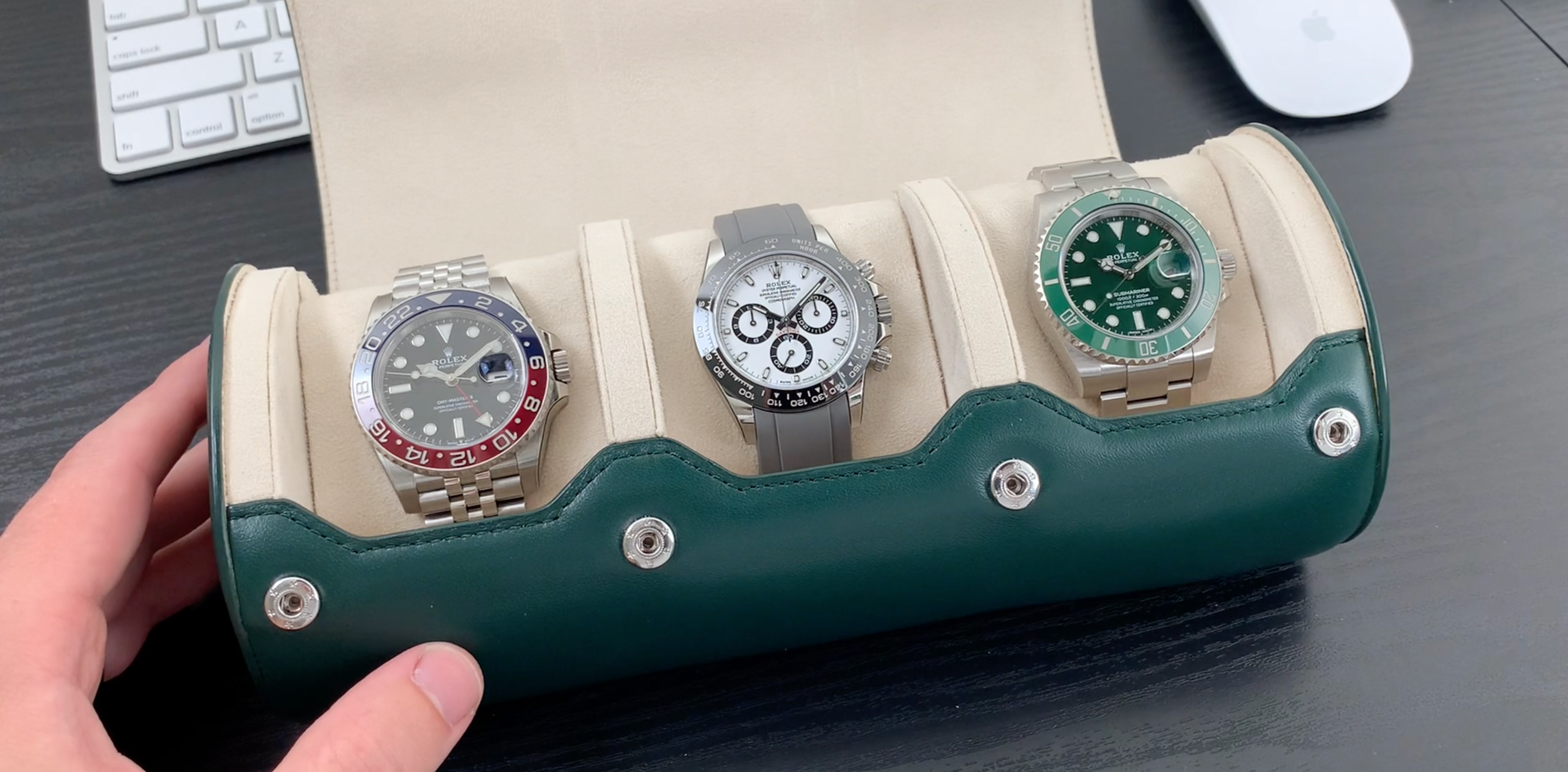 Rolex Watches in Everest Watch Roll