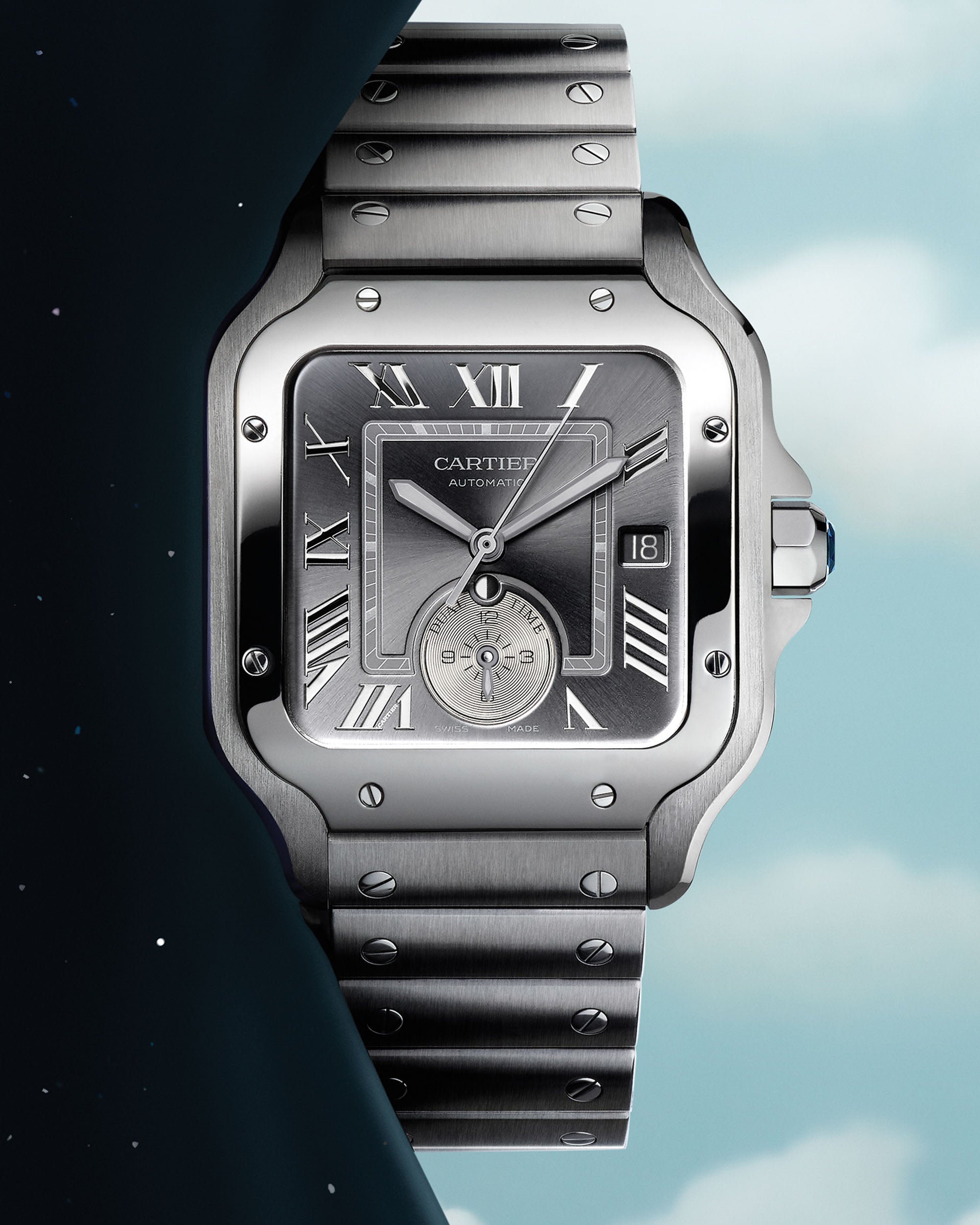 Cartier Santos de Cartier Dual Time