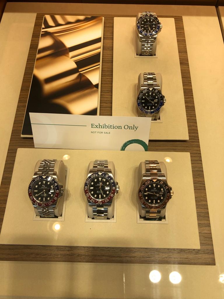 What's up with Rolex exhibition “for display only” - Everest Horology Products