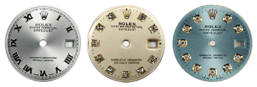 rolex dial types