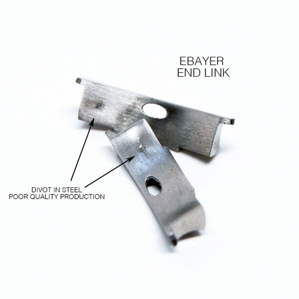 ebay vs everest steel end link for Rolex