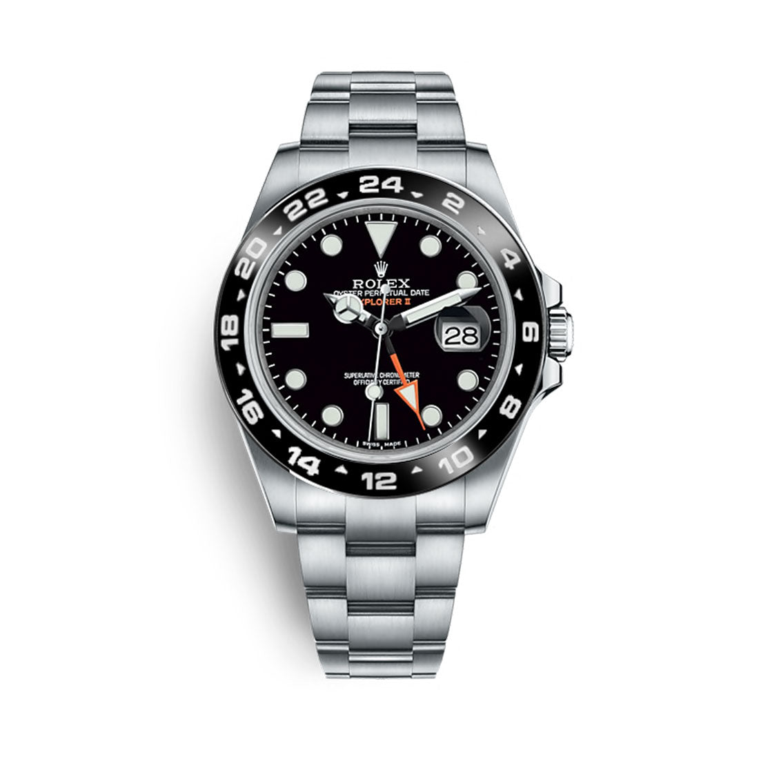 rolex explorer ii ceramic bezel