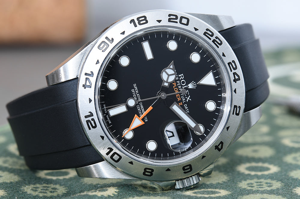 rolex explorer 2 ceramic bezel