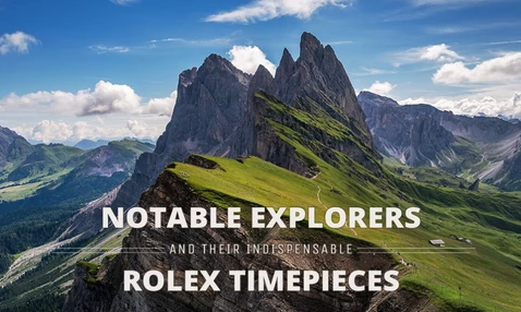 Explorers and their timepieces