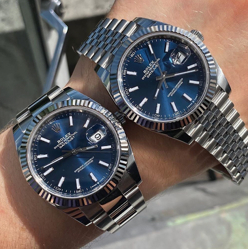 Oyster President and Jubilee  Rolex bracelets at a glance