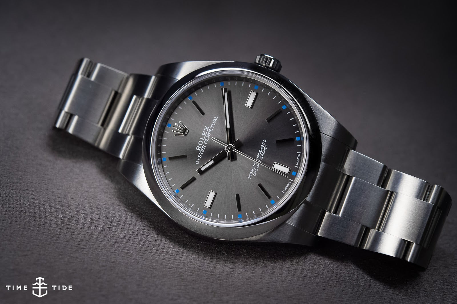 oyster perpetual 39 blue