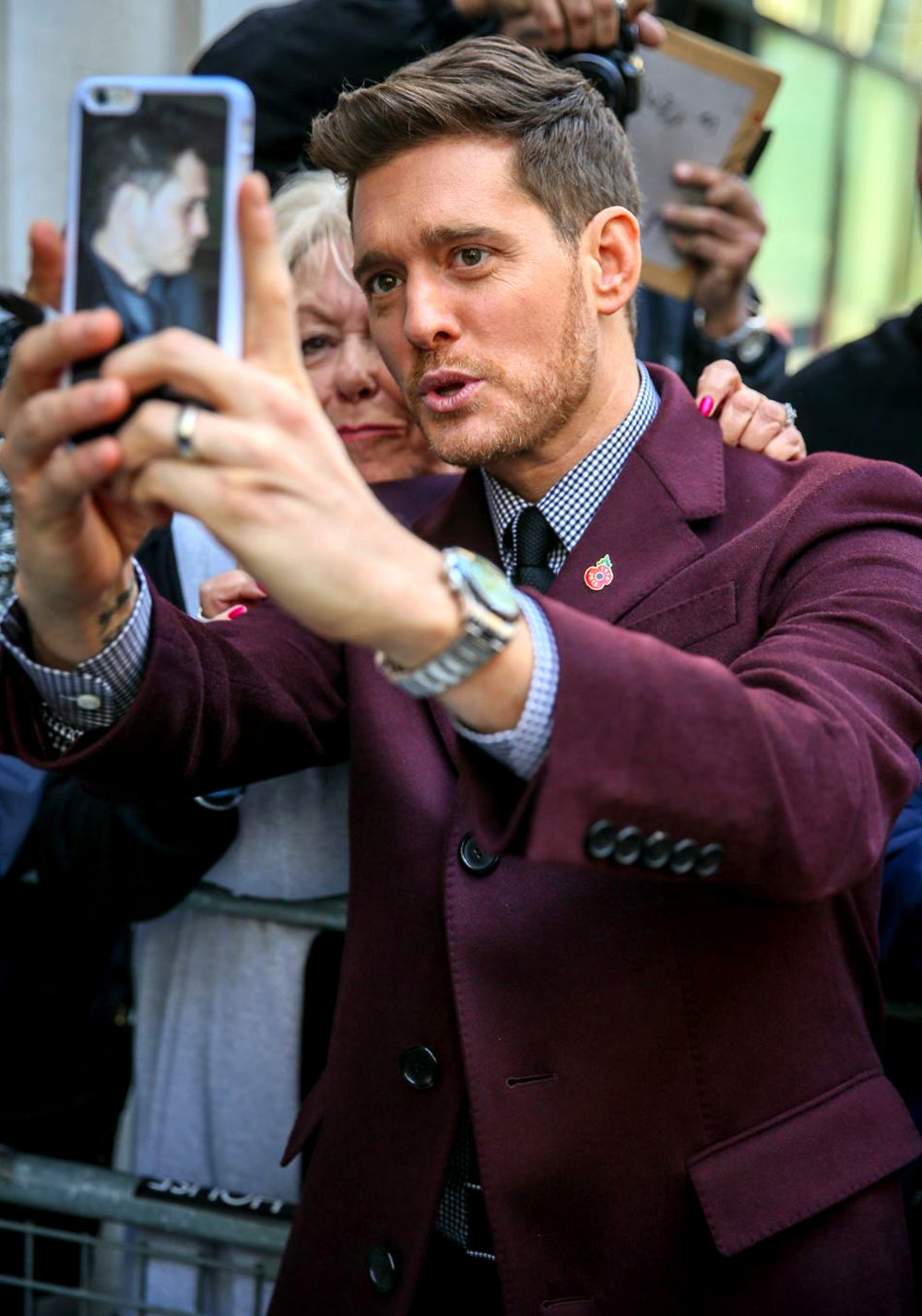 michael buble and rolex