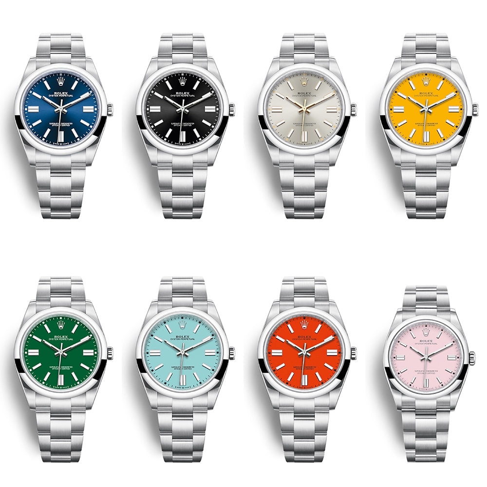 Rolex Oyster Perpetual Colours - Guide to the colourful Oysters