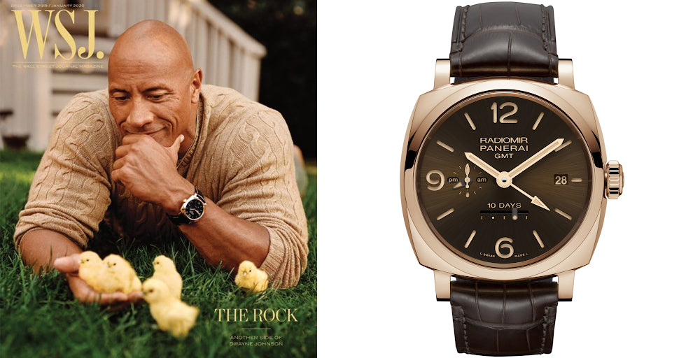 the rock rolex