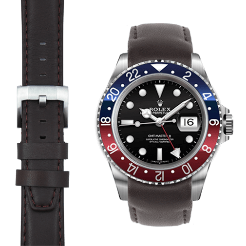 leather strap for rolex gmt master ii