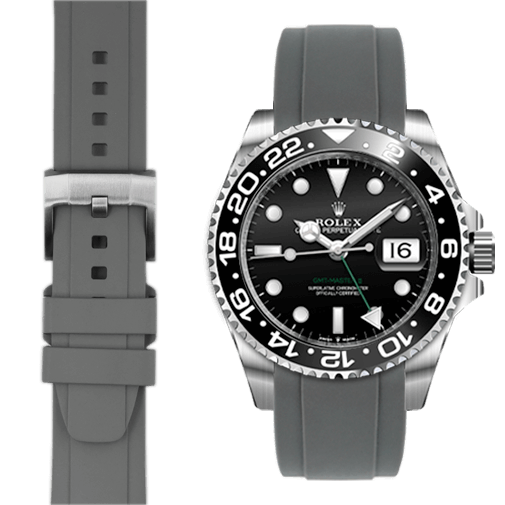 rolex gmt with rubber strap