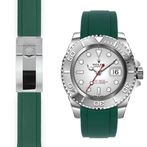 rolex yacht master green