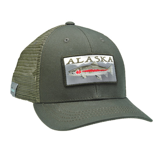 Rep Your Water Alaska Denali Salmon Hat
